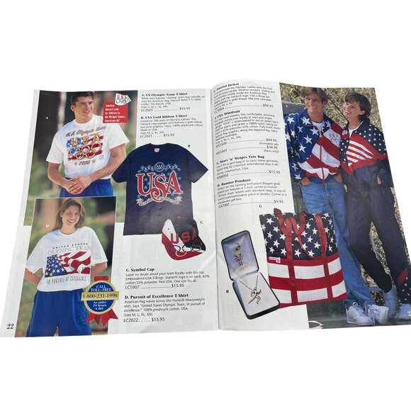 1996 Atlanta Olympics Staff Leadership Handbook + Guide & Catalog Lot Set - Picture 11 of 11